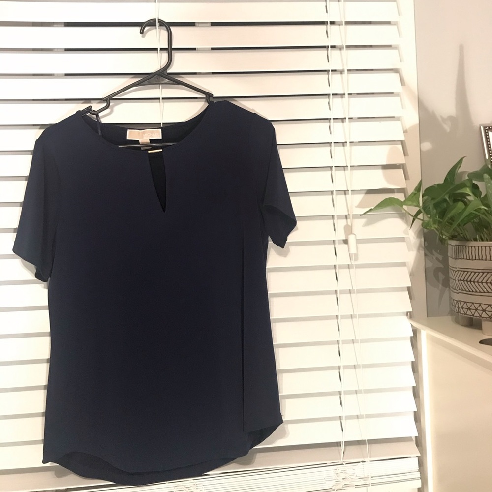 Michael Kors short sleeve blouse